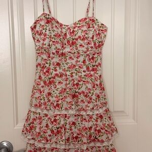 Floral Print Women's Dress